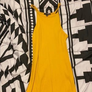 Yellow Thin string dress